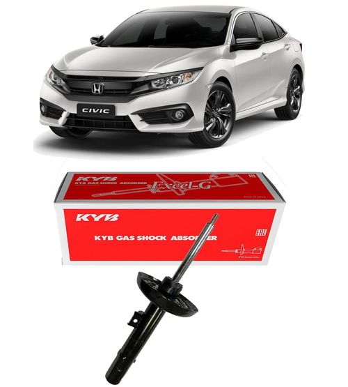 Amortecedor Dianteiro Honda Civic 2017 A 2021 Esquerdo