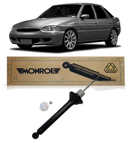 Amortecedor Traseiro Escort Zetec 1997 A 2003 Exceto Sw